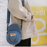 Denim Canvas Messenger Bags Women Crossbody Bags Purse Women Shoulder Bag