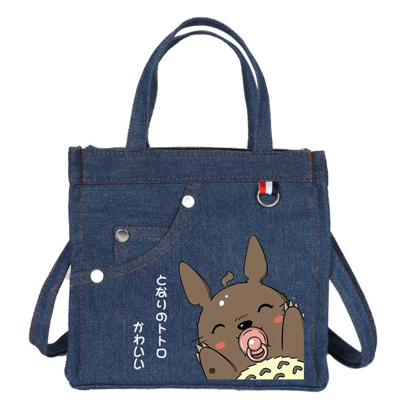 Totoro Shoulder Hand Bag Cartoon Messenger Bag For Women Girls
