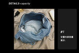 Denim Women's Shoulder Bags Jeans Ladies Handbags Casual Travel Hobos
