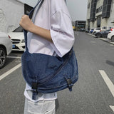 Denim Women's Shoulder Bags Jeans Ladies Handbags Casual Travel Hobos
