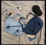 Denim Women's Shoulder Bags Jeans Ladies Handbags Casual Travel Hobos