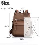 Waterproof Oxford School Bags for Teenage Girls Casual Ladies Shoulder Bags