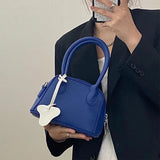 Mini Women Shoulder Messenger Bag PU Leather Ladies Portable Small Shell Bag
