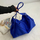 Nylon Waterproof Large Capacity Ladies Bag Solid Shoulder Bag