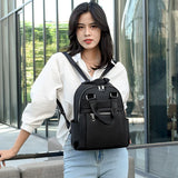 Waterproof Oxford Coth Women's Backpack Small Bag Korea Style