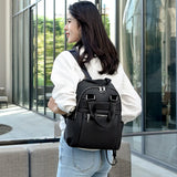 Waterproof Oxford Coth Women's Backpack Small Bag Korea Style