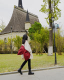 Canvas Shoulder Bags Large Capacity Bowknot Crossbody Bags