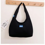 Nylon Candy Color Hobo Clutch Purse Handbag