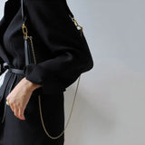 Women Purse Handbags PU Leather Chain Small Shoulder Messenger Bag