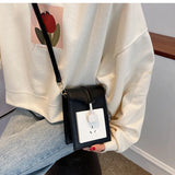 Women Shoulder Bag Small Square Messenger Bag PU Leather Clutch Purse Handbags