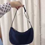 Nylon Underarm Bag Women Small Shoulder Purse Handbags