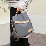 Waterproof Women's Backpack Large Capacity Nylon Bagpack Anti Theft Rucksack