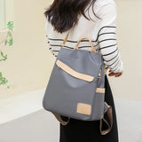Waterproof Women's Backpack Large Capacity Nylon Bagpack Anti Theft Rucksack