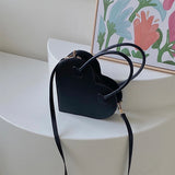 Vintage Love Heart Shoulder Bag for Women Small Tote Purse Messenger Bags