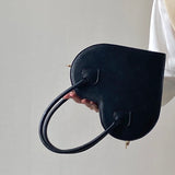 Vintage Love Heart Shoulder Bag Small Tote Purse Messenger