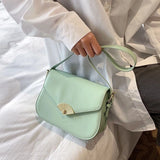 Women's Crossbody Bag Lady Flap Messenger Small Square Bag