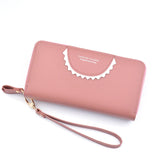 Double Zipper Women Wallets Large Capacity Clutch Bag