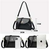 Women's High Top Shoulder Bag Crossbody Messenger Handbag