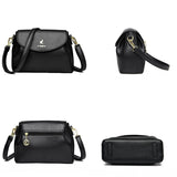 Women's High Top Shoulder Bag Crossbody Messenger Handbag