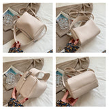 Vintage Leather Women's Shoulder Bag