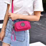 Waterproof Nylon Womens Messenger Bag Crossbody Shoulder Hobo Handbags