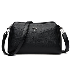 Leather Crossbody Shoulder Bags for Women - Ladies Handbag