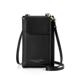 Women's Leather Shoulder Bag Mini Crossbody Purse Wallet