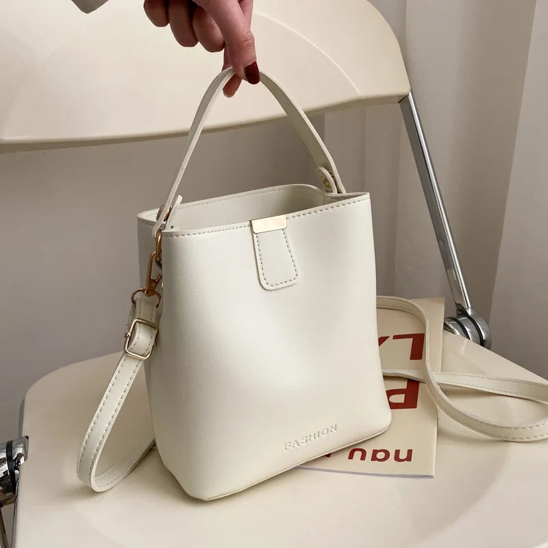 Casual Ladies Tote Bucket Shoulder Bag Crossbody