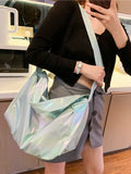 Nylon Shoulder Bag for Women Large Capacity Handbag