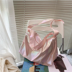 Nylon Shoulder Bag for Women Large Capacity Handbag