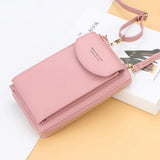 Small Crossbody Bag for Women PU Leather Mini Handbag Phone Pocket