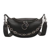 Women Leather Waist Bag Crossbody Phone Purse Ladies Chest Bag