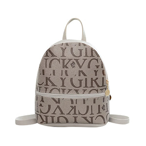 Women Stylish Leather Backpack Small Shoulder Bag Mini Bagpack Mochila