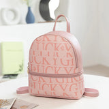 Women Stylish Leather Backpack Small Shoulder Bag Mini Bagpack Mochila