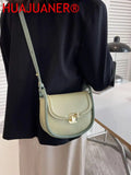 Women's Saddle Shoulder Bag Pu Leather Tote