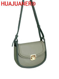 Women's Saddle Shoulder Bag Pu Leather Tote