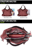 Canvas Women's Tote Handbag Large-capacity Shoulder Bag