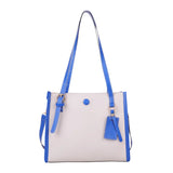 Women's Large Capacity Shoulder Bag Tote Solid Crossbody Handbag