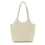 Diamond Plaid Women Shoulder Bags Solid All-match Commuter Underarm Bag