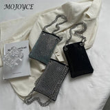 Rhinestone Shoulder Bag Evening Clutch Women Wedding Underarm Bag