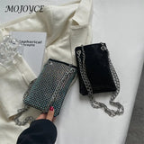 Rhinestone Shoulder Bag Evening Clutch Women Wedding Underarm Bag