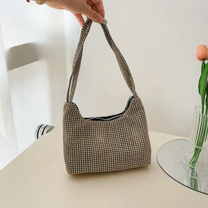 Diamond Rhinestones Shoulder Bag Women Evening Clutch Totes