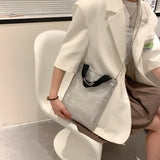 Diamond Women Shoulder Bag Small Rhinestone Chian Crossbody Bags for Women
