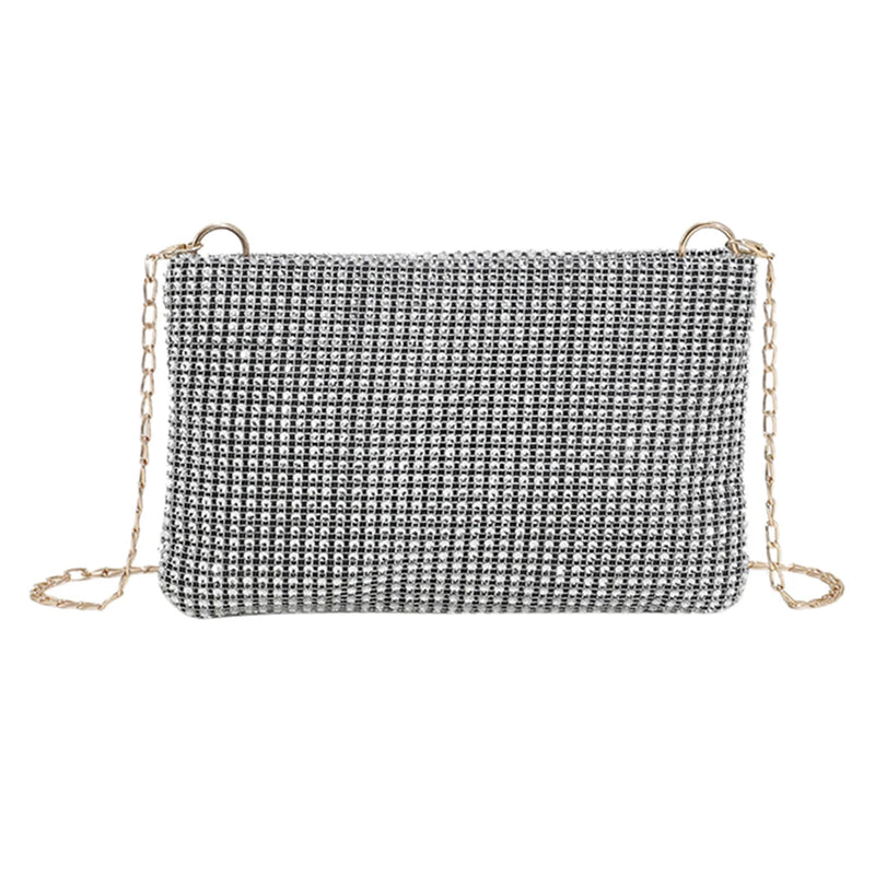 Diamonds Crossbody Bag Rhinestones Wedding Party Clutch Handbag