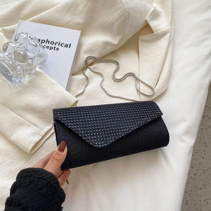 Plaid Crossbody Bag for Women Elegant Evening Shoulder Purse