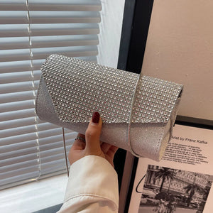 Plaid Crossbody Bag for Women Elegant Evening Shoulder Purse