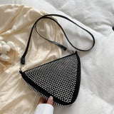 Diamonds Rhinestones Shoulder Bag for Women