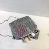 Diamonds Shoulder Bags Rhinestones Chain Crossbody Totes for Women