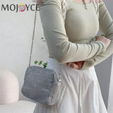 Diamonds Shoulder Bags Rhinestones Chain Crossbody Totes for Women