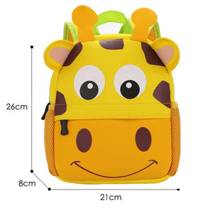 Dinosaur School Bags for Boys 3D Cartoon Animals Toddler Kids School Backpack